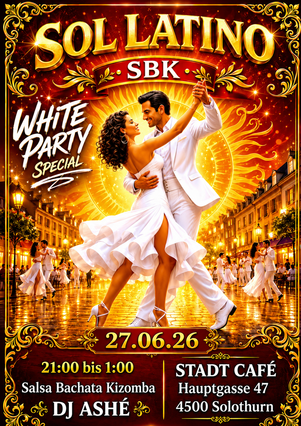 WHITE PARTY : SALSA BACHATA KIZOMBA 